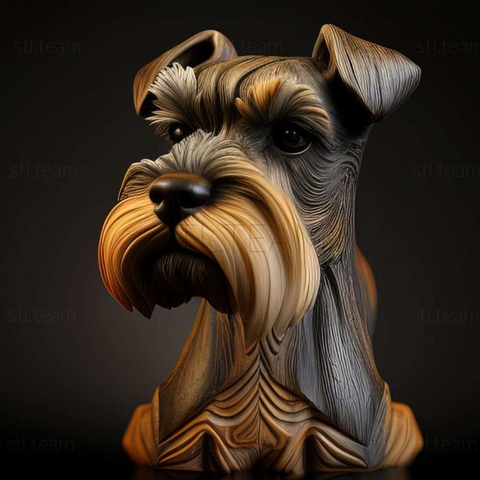 Zwergschnauzer dog